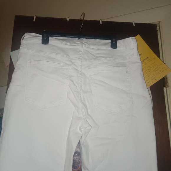 MADEWELL mid rise kick out jeans NEW with tags WHITE - Picture 9 of 12